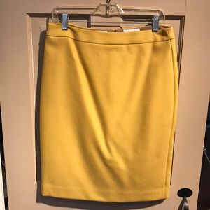 J. Crew No.2 100% wool pencil skirt